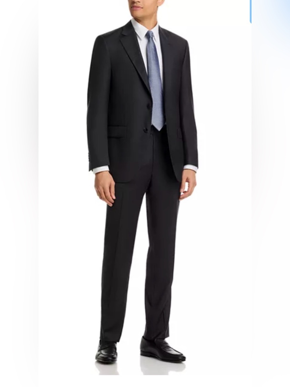 NWT Peter Millar Classic Fit Flynn Suit Charcoal Grey 100% Wool 46R 40 Waist